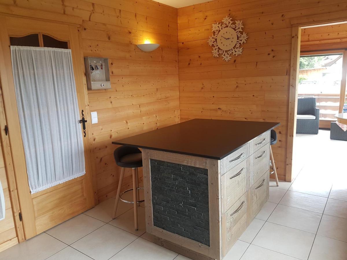 Chalet Les Aigles Saint-Sixt Buitenkant foto