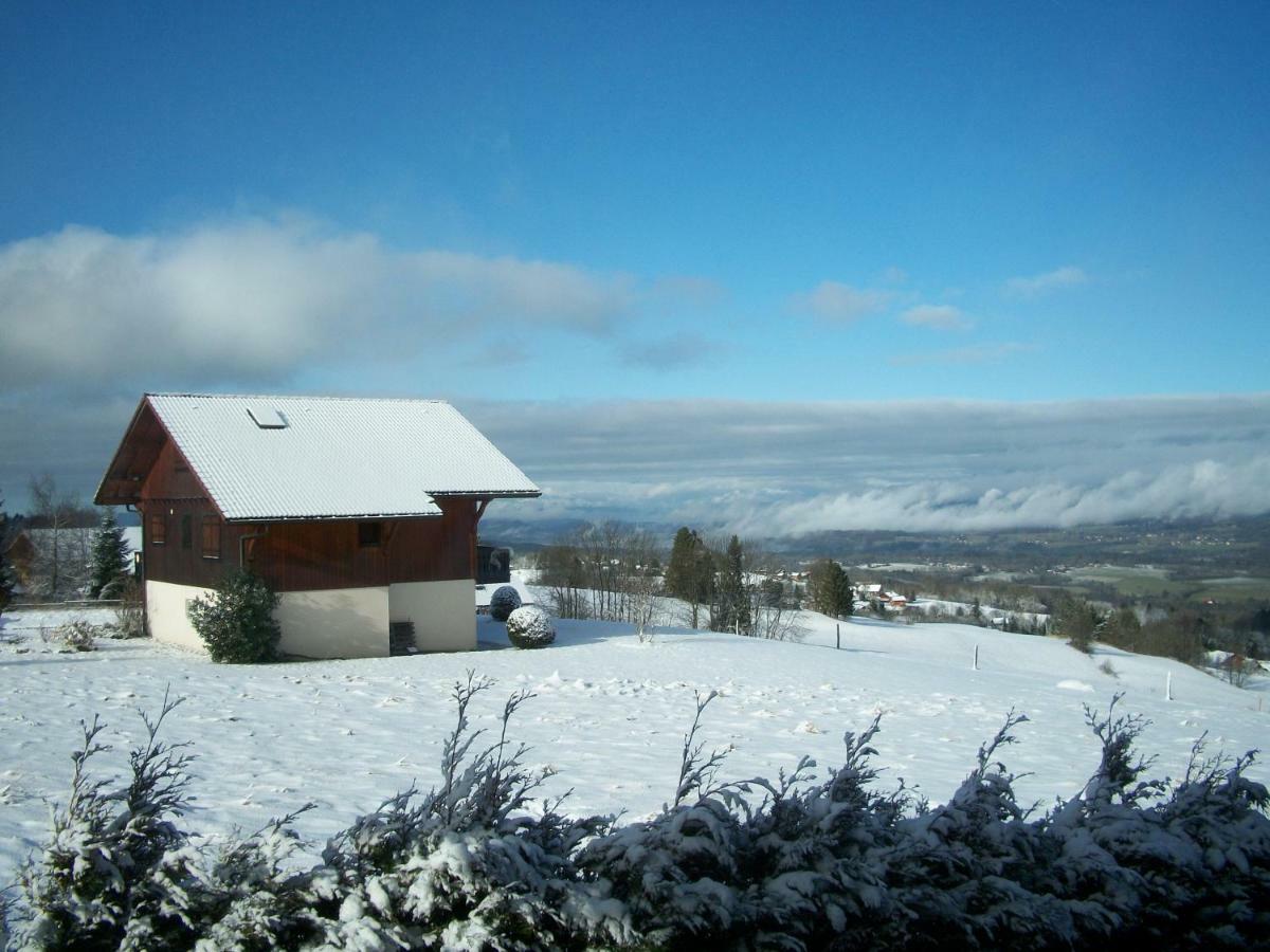 Chalet Les Aigles Saint-Sixt Buitenkant foto