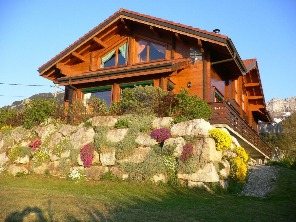 Chalet Les Aigles Saint-Sixt Buitenkant foto