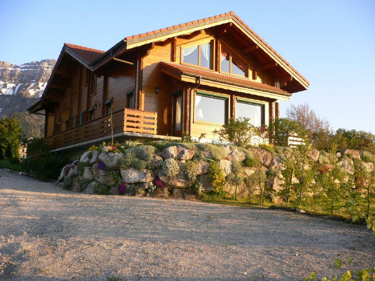 Chalet Les Aigles Saint-Sixt Buitenkant foto