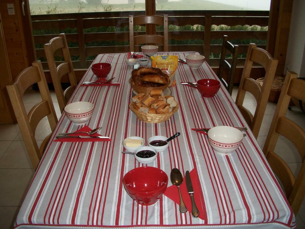 Chalet Les Aigles Saint-Sixt Buitenkant foto