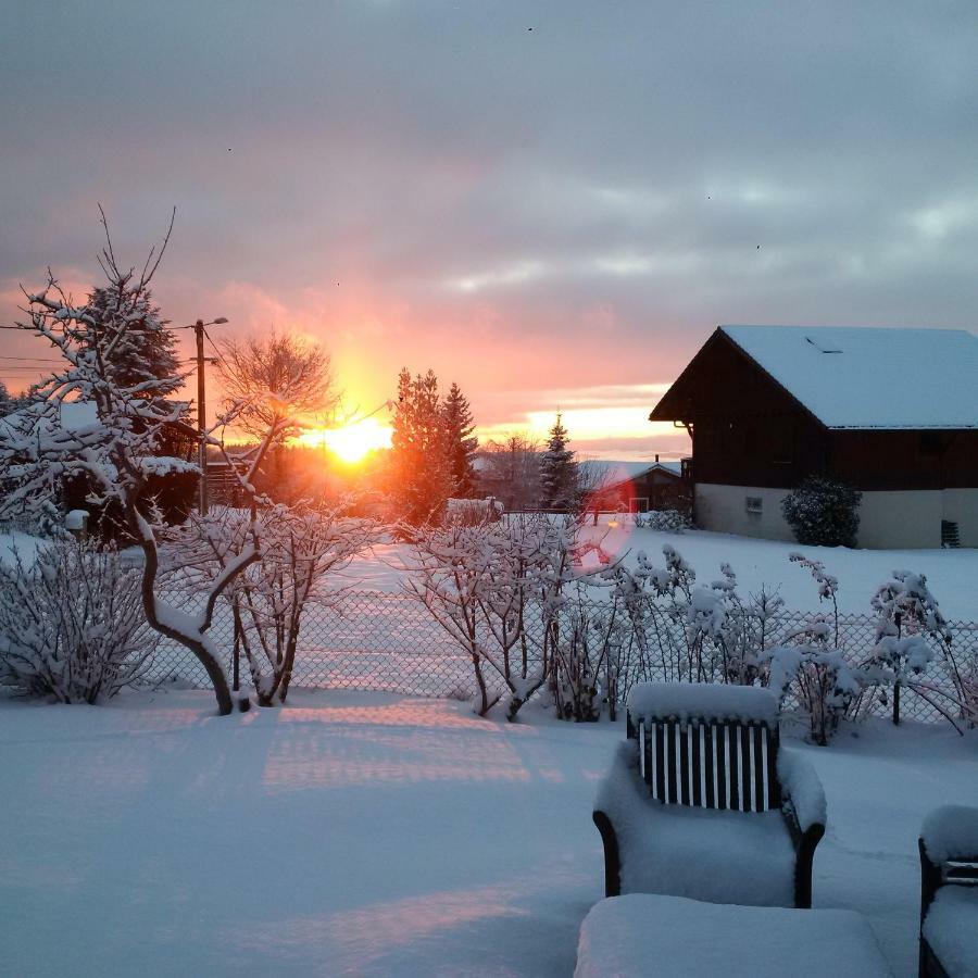 Chalet Les Aigles Saint-Sixt Buitenkant foto