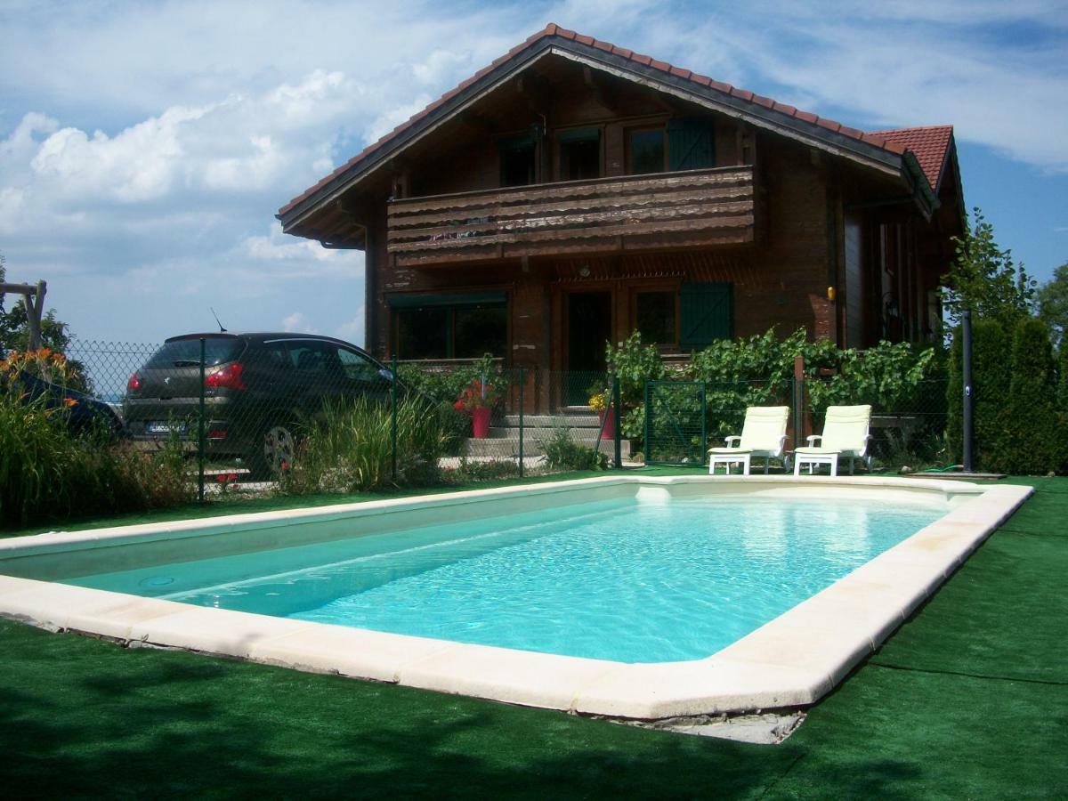 Chalet Les Aigles Saint-Sixt Buitenkant foto